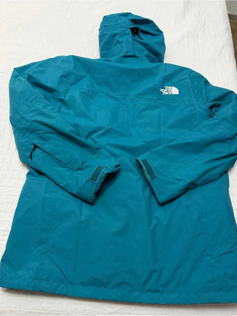 The North Face ThermoBall Eco Hooded Jacket Mens XL Blue Waterproof